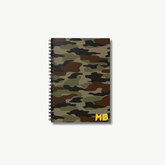Camo Monogram Notebook